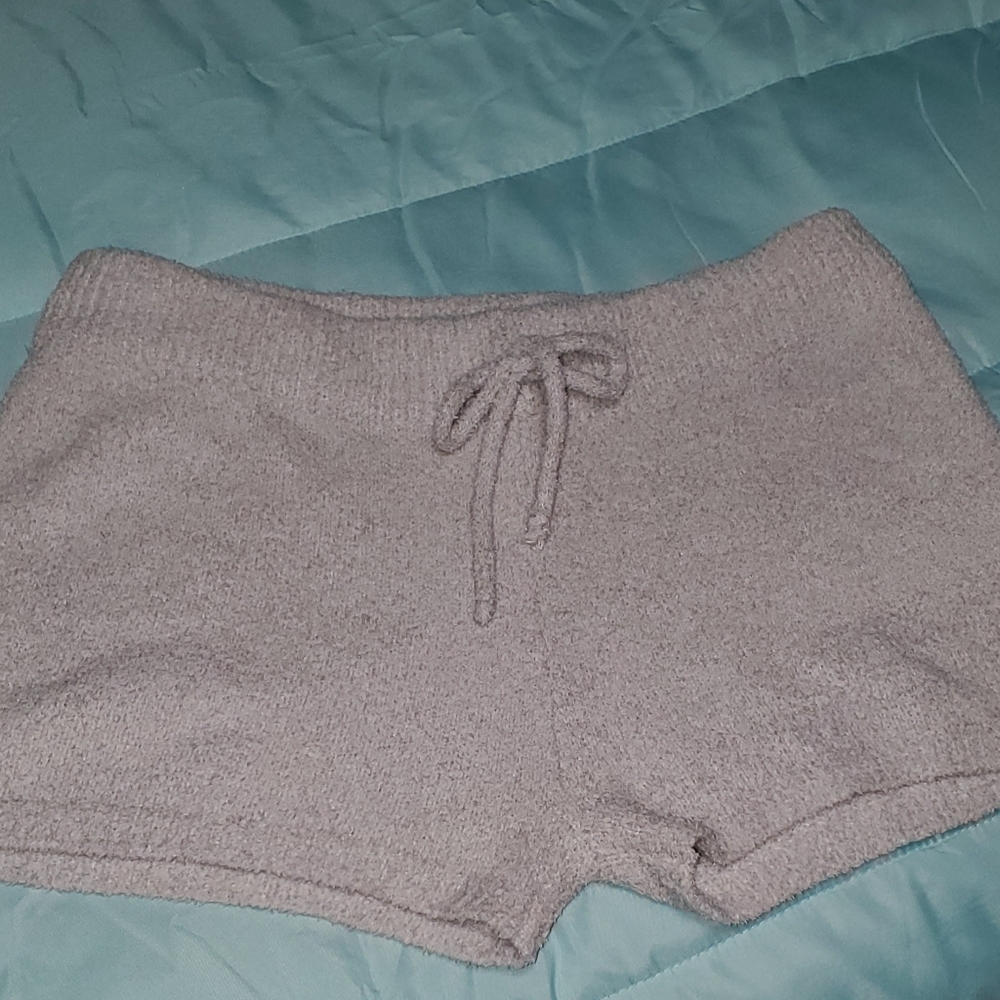 Fleece sleep shorts